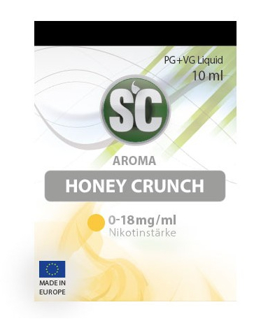 Honey Crunch Liquid mit Nikotin