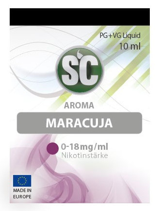 Maracuja Liquid mit Nikotin