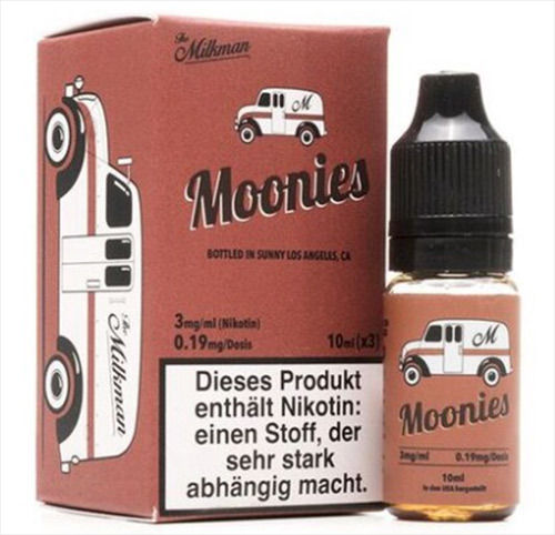 3er Pack The Milkman Moonies Liquids mit Nikotin